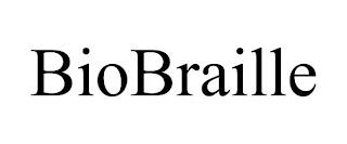 BIOBRAILLE trademark