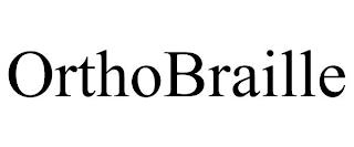 ORTHOBRAILLE trademark