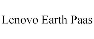 LENOVO EARTH PAAS trademark