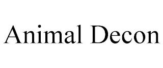 ANIMAL DECON trademark