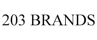 203 BRANDS trademark