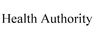 HEALTH AUTHORITY trademark