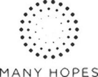 MANY HOPES trademark