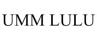 UMM LULU trademark