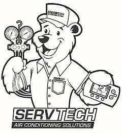 SERVTECH AIR CONDITIONING SOLUTIONS SERVTECH AIR CONDITIONING SOLUTIONS SERVTECH AIR CONDITIONING SOLUTIONS 72 COOL SETTINGS 72 trademark