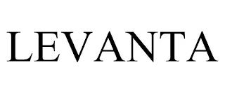 LEVANTA trademark