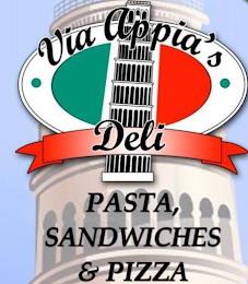 VIA APPIA'S DELI PASTA, SANDWICHES & PIZZA trademark