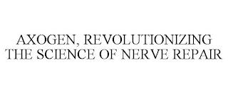 AXOGEN, REVOLUTIONIZING THE SCIENCE OF NERVE REPAIR trademark