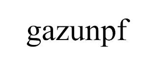 GAZUNPF trademark