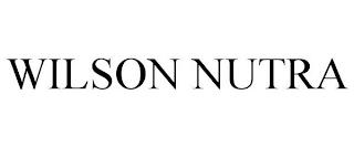 WILSON NUTRA trademark