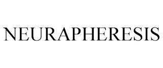 NEURAPHERESIS trademark