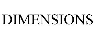 DIMENSIONS trademark