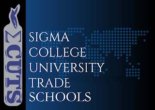 SIGMA COLLEGE UNIVERSITY TRADE SCHOOLS CUTS trademark