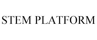 STEM PLATFORM trademark