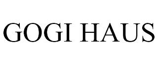 GOGI HAUS trademark