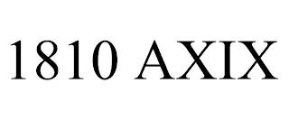 1810 AXIX trademark