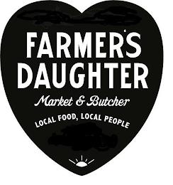 FARMER'S DAUGHTER MARKET & BUTCHER LOCAL FOOD, LOCAL PEOPLE trademark