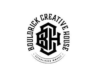 BOULDRICK CREATIVE HOUSE ESTABLISHED MMXVII BCH trademark