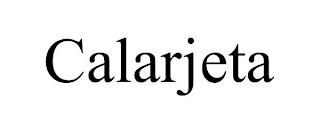 CALARJETA trademark