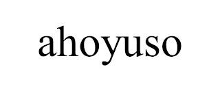 AHOYUSO trademark