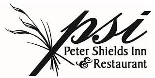 PSI PETER SHIELDS INN & RESTAURANT trademark