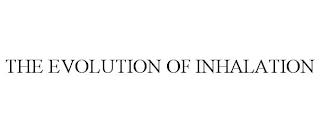 THE EVOLUTION OF INHALATION trademark