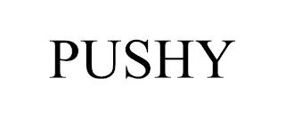 PUSHY trademark