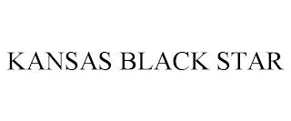 KANSAS BLACK STAR trademark