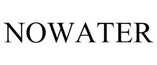 NOWATER trademark