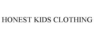 HONEST KIDS CLOTHING trademark