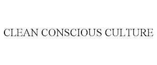 CLEAN CONSCIOUS CULTURE trademark