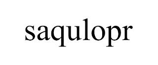 SAQULOPR trademark