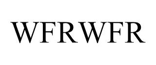 WFRWFR trademark