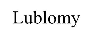 LUBLOMY trademark