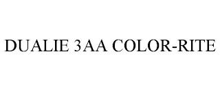 DUALIE 3AA COLOR-RITE trademark