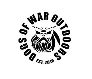 DOGS OF WAR OUTDOORS EST. 2016 trademark