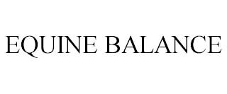 EQUINE BALANCE trademark