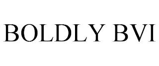 BOLDLY BVI trademark