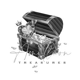 AMILLION TREASURES trademark