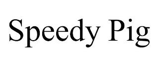 SPEEDY PIG trademark