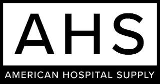 AHS AMERICAN HOSPITAL SUPPLY trademark