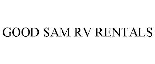 GOOD SAM RV RENTALS trademark