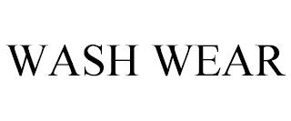 WASH WEAR trademark