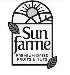 SUNFARME PREMIUM DRIED FRUITS & NUTS trademark