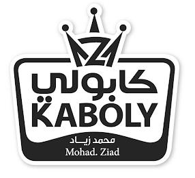 KABOLY MOHAD. ZIAD trademark