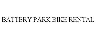 BATTERY PARK BIKE RENTAL trademark