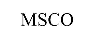 MSCO trademark