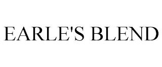 EARLE'S BLEND trademark