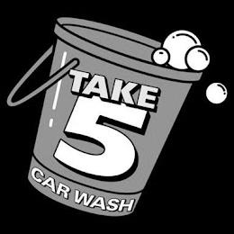 TAKE 5 CAR WASH trademark