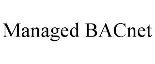 MANAGED BACNET trademark